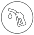 Fuel economy MPG icon